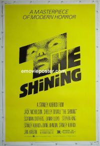 e499 SHINING 40x60 movie poster '80 Jack Nicholson, Stanley Kubrick