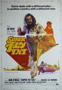 e506 SUPER FLY TNT 40x60 movie poster '73 Ron O'Neal, blaxploitation