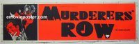 e426 MURDERERS' ROW banner movie poster '66 Dean Martin, Ann-Margret