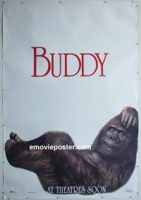 e398 BUDDY DS bus stop movie poster '97 Jim Henson, Rene Russo