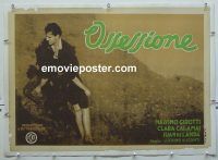e085 OSSESSIONE linen Italian photobusta movie poster '43 Visconti