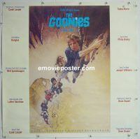 e385 GOONIES soundtrack special movie poster '85 Drew Struzan