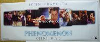 e522 PHENOMENON vinyl banner movie poster '96 John Travolta