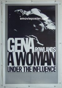 e074 WOMAN UNDER THE INFLUENCE one-sheet movie poster '74 Gena Rowlands