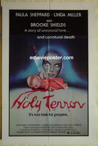 f272 ALICE SWEET ALICE one-sheet movie poster R81 Holy Terror
