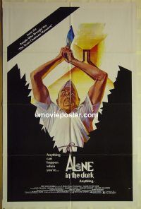 f275 ALONE IN THE DARK one-sheet movie poster '83 Jack Palance, Pleasence