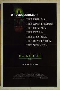 f531 INCUBUS one-sheet movie poster '82 John Cassavetes, John Ireland