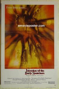 f537 INVASION OF THE BODY SNATCHERS style A one-sheet movie poster '78