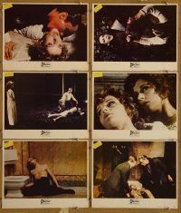 f149 ANDY WARHOL'S DRACULA 6 movie lobby cards '74 Paul Morrissey