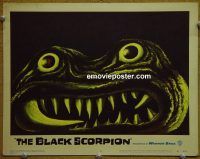 f196 BLACK SCORPION movie lobby card #6 '57 classic sci-fi monster!