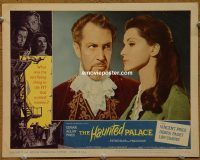 f217 HAUNTED PALACE movie lobby card #2 '63 Vincent Price portrait!