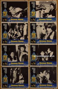 f113 HORROR HOUSE 8 movie lobby cards '70 Frankie Avalon, AIP
