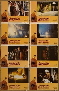 f114 INVASION OF THE BODY SNATCHERS 8 movie lobby cards '78 Sutherland