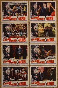 f118 MAD EXECUTIONERS 8 movie lobby cards '65 Edwin Zbonek