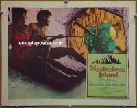 f233 MYSTERIOUS ISLAND movie lobby card '61 Harryhausen