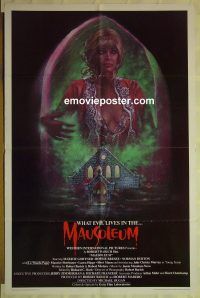 f593 MAUSOLEUM one-sheet movie poster '83 Gortner, cool horror image!