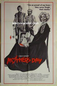 f605 MOTHER'S DAY military one-sheet movie poster '80 wild horror image!