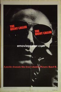 f611 NIGHT CALLER one-sheet movie poster '75 Jean-Paul Belmondo