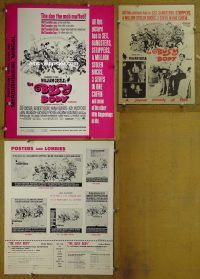 g141 BUSY BODY vintage movie pressbook '67 Sid Caesar, Robert Ryan