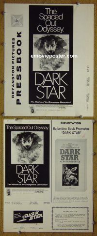 g228 DARK STAR vintage movie pressbook '75 John Carpenter sci-fi!