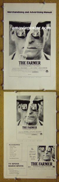 g313 FARMER vintage movie pressbook '77 Gary Conway, Angel Tompkins