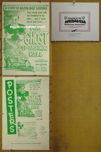 g370 GHOST OF RASHMON HALL vintage movie pressbook '47 Dyall, Howard