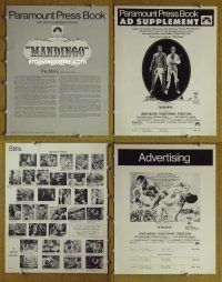 g546 MANDINGO vintage movie pressbook '75 Ken Norton, Brenda Sykes