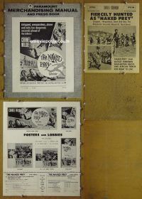 g601 NAKED PREY vintage movie pressbook '65 Cornel Wilde
