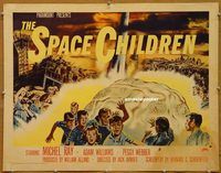 h146 SPACE CHILDREN half-sheet movie poster '58 Jack Arnold, sci-fi!