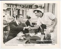 j028 AMERICAN IN PARIS #1 vintage 8x10 still '51 Gene Kelly handshake!