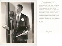 j898 FRED ASTAIRE #1 vintage 8x10 still '36 Packard Hour on NBC radio!