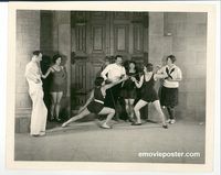 j889 DE MILLE FENCING GROUP vintage 8x10 still '20s sexy fencing babes!