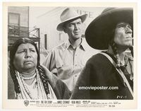 j202 FBI STORY vintage 8x10 still '59 James Stewart with Indians!