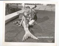 j502 MR PEABODY & THE MERMAID vintage 8x10 still '48 great mermaid image!