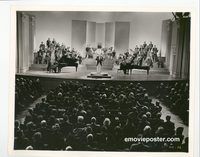 j934 PAUL WHITMAN vintage 8x10 still '40s band on stage with audience!