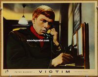 m579 VICTIM English movie lobby card '62 homosexual blackmail!