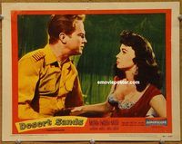m122 DESERT SANDS movie lobby card #4 '55 Meeker, Marla English