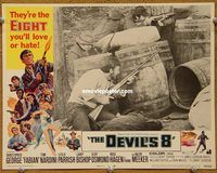 m127 DEVIL'S 8 movie lobby card #5 '69 Christopher George, Fabian