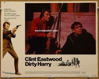 m136 DIRTY HARRY movie lobby card #2 '71 Clint Eastwood classic!