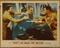 m143 DON'T GO NEAR THE WATER movie lobby card #4 '57 Glenn Ford