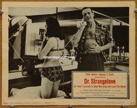 m154 DR STRANGELOVE movie lobby card '64 George Scott, Stanley Kubrick