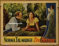 m158 DU BARRY movie lobby card '20 Norma Talmadge, Conrad Nagel