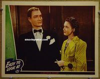 m163 EASY TO LOOK AT movie lobby card '45 Gloria Jean & mannequin!