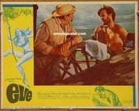 m171 EVE movie lobby card #1 '68 Robert Walker, swinging cave babe!