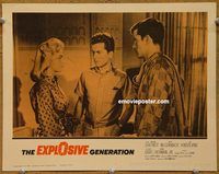 m175 EXPLOSIVE GENERATION movie lobby card #3 '61 Billy Gray