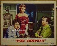 m183 FAST COMPANY movie lobby card #8 '53 Howard Keel, Polly Bergen