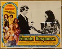 m186 FEMALE RESPONSE movie lobby card #8 '72 Jennifer Welles!