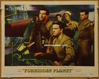 m200 FORBIDDEN PLANET movie lobby card #3 '56 Nielsen at controls!