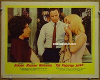m212 FUGITIVE KIND movie lobby card #4 '60 Brando, Magnani