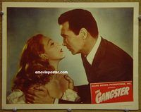 m218 GANGSTER movie lobby card #5 '47 Barry Sullivan, Belita